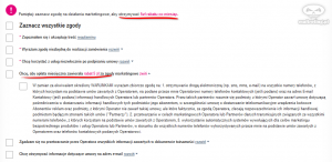 Skoro różowemu operatorowi udało się ukryć Halo Granie w regulaminie, to nie dałbym sobie ręki odciąć za to, że nie udało mu się w tym tekście ukryć zgody na wycięcie abonentowi nerki.