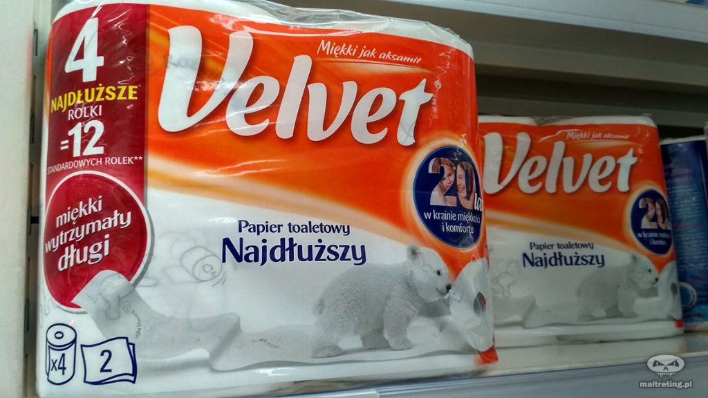 Velvet Papier Toaletowy Nadjłuższy